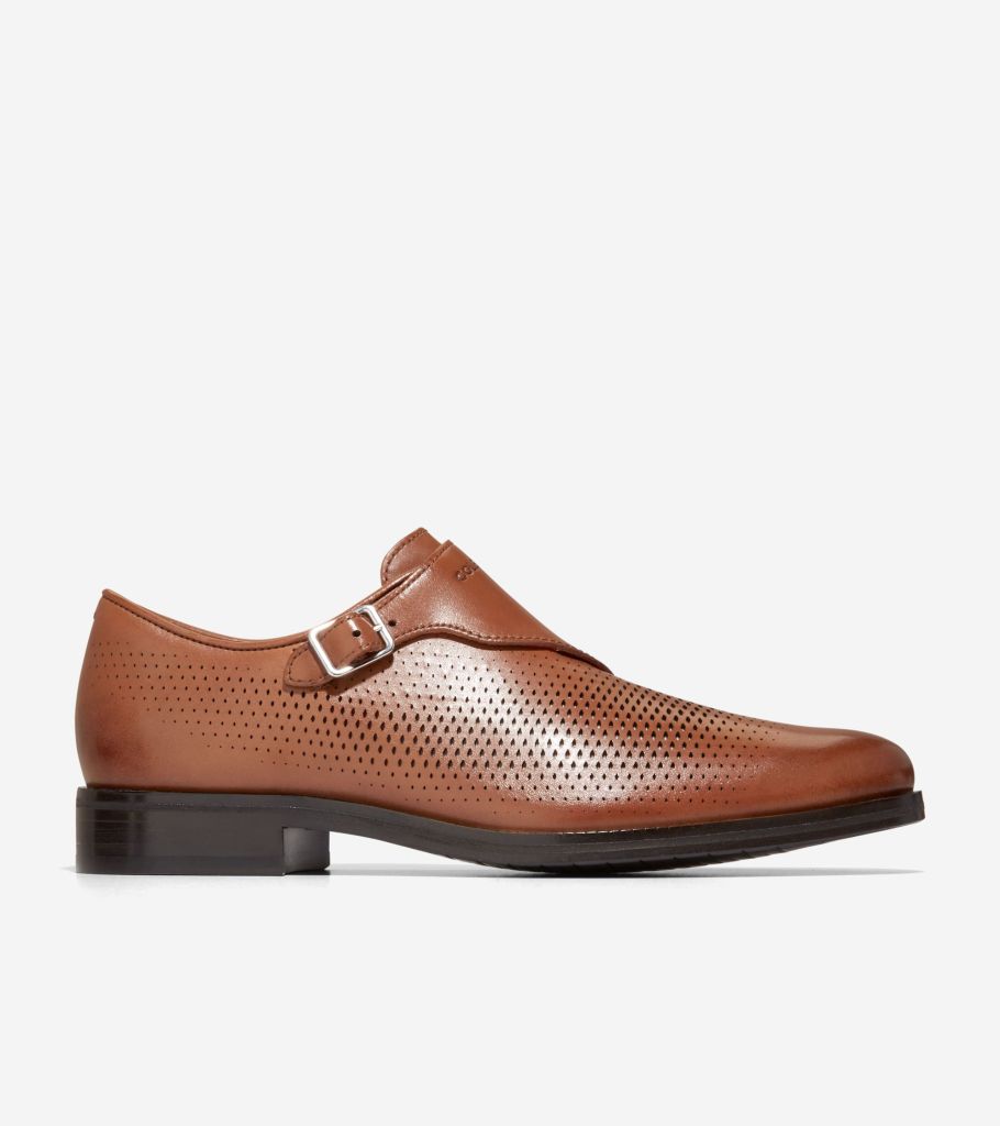 washington grand laser single monk strap