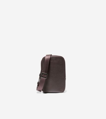 TRIBORO ESSENTIALS CROSSBODY - BROWN