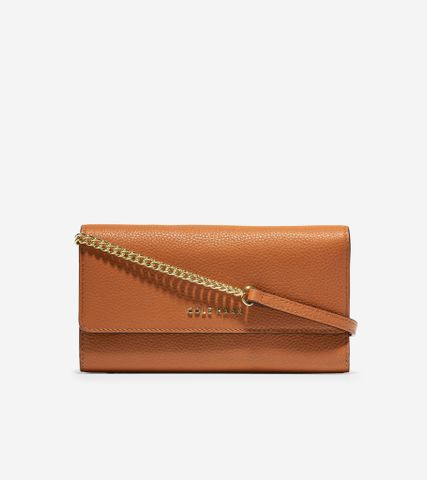 WALLET ON A CHAIN - BROWN