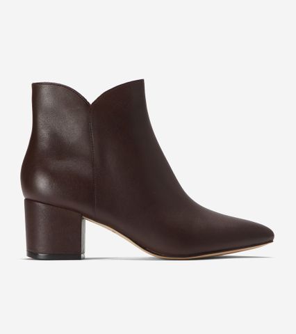 ELYSE BOOTIE (60MM) - BROWN / 5.5 / MEDIUM