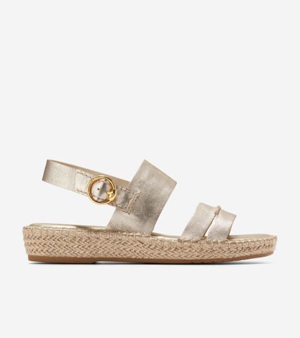 CLOUDFEEL TILDEN SANDAL - GOLD / 5.5 / MEDIUM