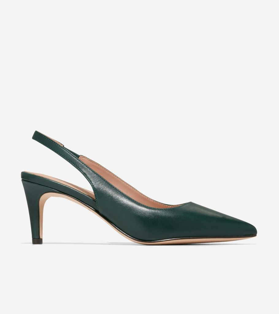 vandam sling back pump 65mm