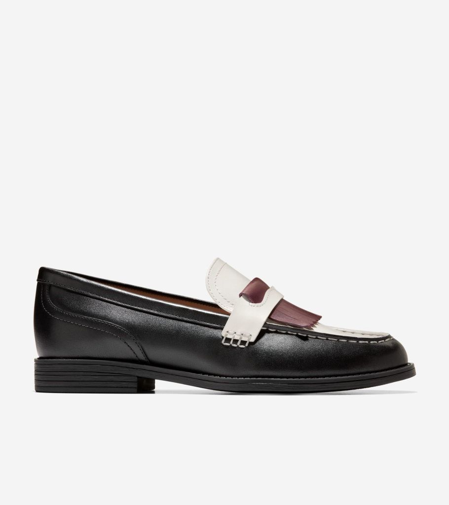 stassi kiltie loafers