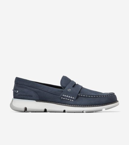 4.ZERØGRAND LOAFER - NAVY / 8