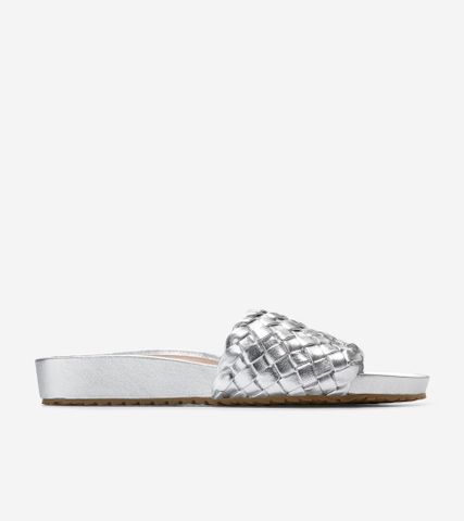 MOJAVE SLIDE SANDAL - SILVER / 5.5 / MEDIUM