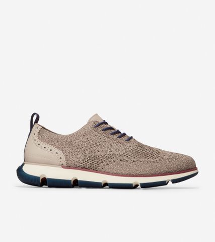 4.ZERØGRAND STITCHLITE OXFORD - STONE / 7