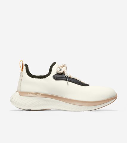 ZERØGRAND CHANGEPACE LACE UP SNEAKER - TOFU / 5