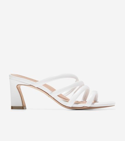 ADELLA SANDAL 65MM - WHITE / 5