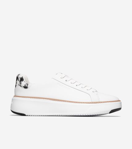 GRANDPRØ TOPSPIN SNEAKER - WHITE / 5 / WIDE