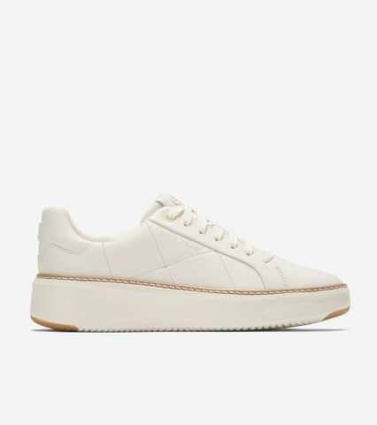 GRANDPRØ TOPSPIN SNEAKER - WHITE / 5 / WIDE