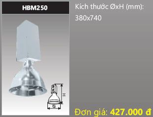 chóa đèn nhà xưởng công nghiệp duhal HBM250