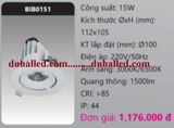  ĐÈN LED ÂM TRẦN CHIẾU ĐIỂM DUHAL 15W BIB0151 / BIB 0151 