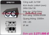  ĐÈN LED GẮN TRẦN NỔI DHAL 2x15W DFB2151 / DFB2151 