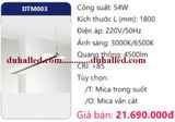  ĐÈN LED TREO THẢ VĂN PHÒNG (PHÒNG HỌP) DUHAL 54W DTM003 / DTM 003 