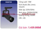  ĐÈN RỌI RAY DUHAL 10W DIA0102 / DIA0102 