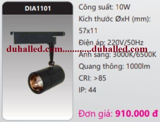 ĐÈN RỌI RAY DUHAL 10W DIA1101 / DIA 1101