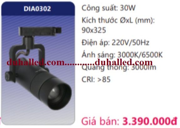 ĐÈN RỌI RAY DUHAL 30W DIA0302 / DIA0302