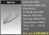  đèn đường led duhal 150w SDLT150 