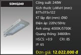  đèn đường led duhal 240w SDHQ240 