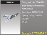  đèn đường năng lượng mặt trời duhal 50w DHL0501 