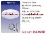  ĐÈN LED ỐP TRẦN DUHAL 24W KDGC524 / KDGC 524 / DGC 524 