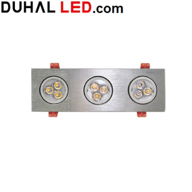 ĐÈN LED CHIẾU ĐIỂM ÂM TRẦN 9W DUHAL SDFC203