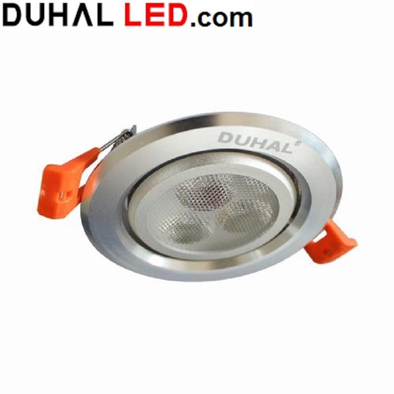 ĐÈN LED CHIẾU ĐIỂM ÂM TRẦN DUHAL 3W (SDFA203)