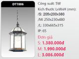  đèn led treo thả trang trí duhal dtt006 