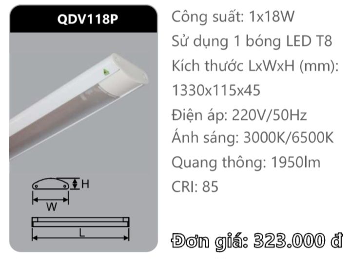  MÁNG ĐÈN ỐP TRẦN CHỤP MICA DUHAL QDV 140/P 