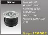  đèn rọi nước, đèn âm dưới nước duhal 6w DMA506 