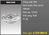  đèn rọi nước, đèn âm dưới nước duhal 9w DMA1099 