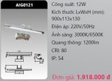  đèn soi gương - soi tranh duhal aig0121 led 12w 