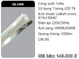  máng đèn công nghiệp duhal 0,6m 6 tấc DLJ109 