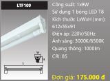  máng đèn duhal 6 tấc 0,6m 9w LTF109 