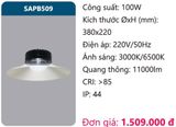  ĐÈN LED NHÀ XƯỞNG DUHAL 100W SAPB509 / SAPB 509 