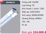  BỘ ĐÈN TUÝP LED ĐÔI DUHAL SDHM218 ( 1M2, 2 BÓNG X 20W ) 