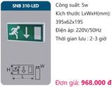  ĐÈN EXIT THOÁT HIỂM DUHAL SNB 310 LED 