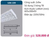  MÁNG ĐÈN ÂM TRẦN CHÓA PHẢN QUANG DUHAL LDA 220 