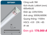  ĐÈN TUÝP LED 9W DUHAL SDTS601 / SDTS 601 