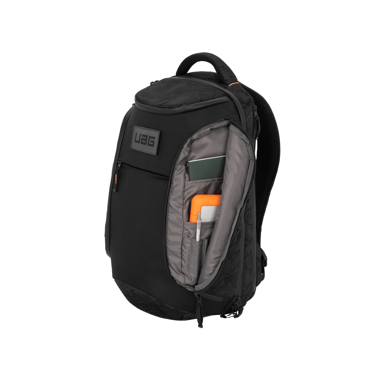 BA LÔ CHỐNG SỐC TRƯỢT NƯỚC UAG STD 24 LÍT - Black Midnight Camo