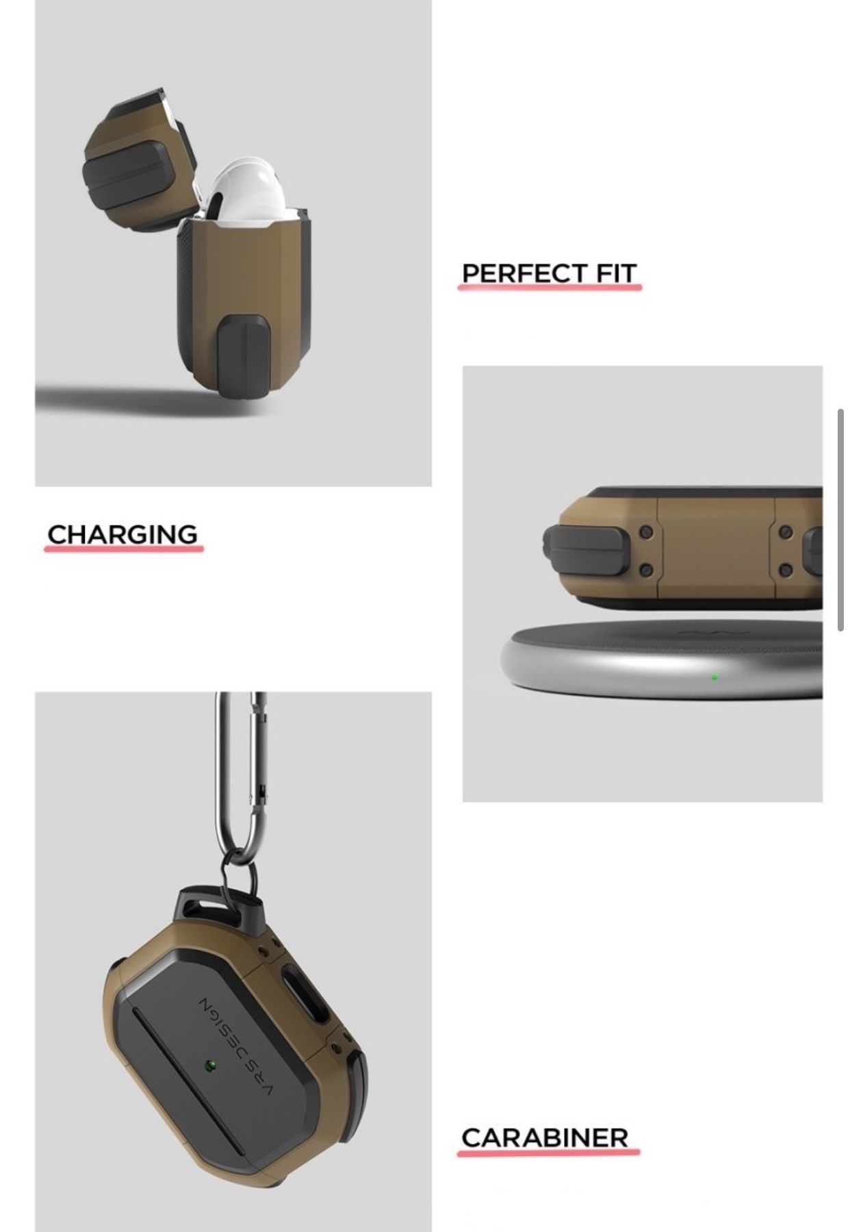 ỐP CHỐNG SỐC VRS ACTIVE CHO AIRPODS PRO