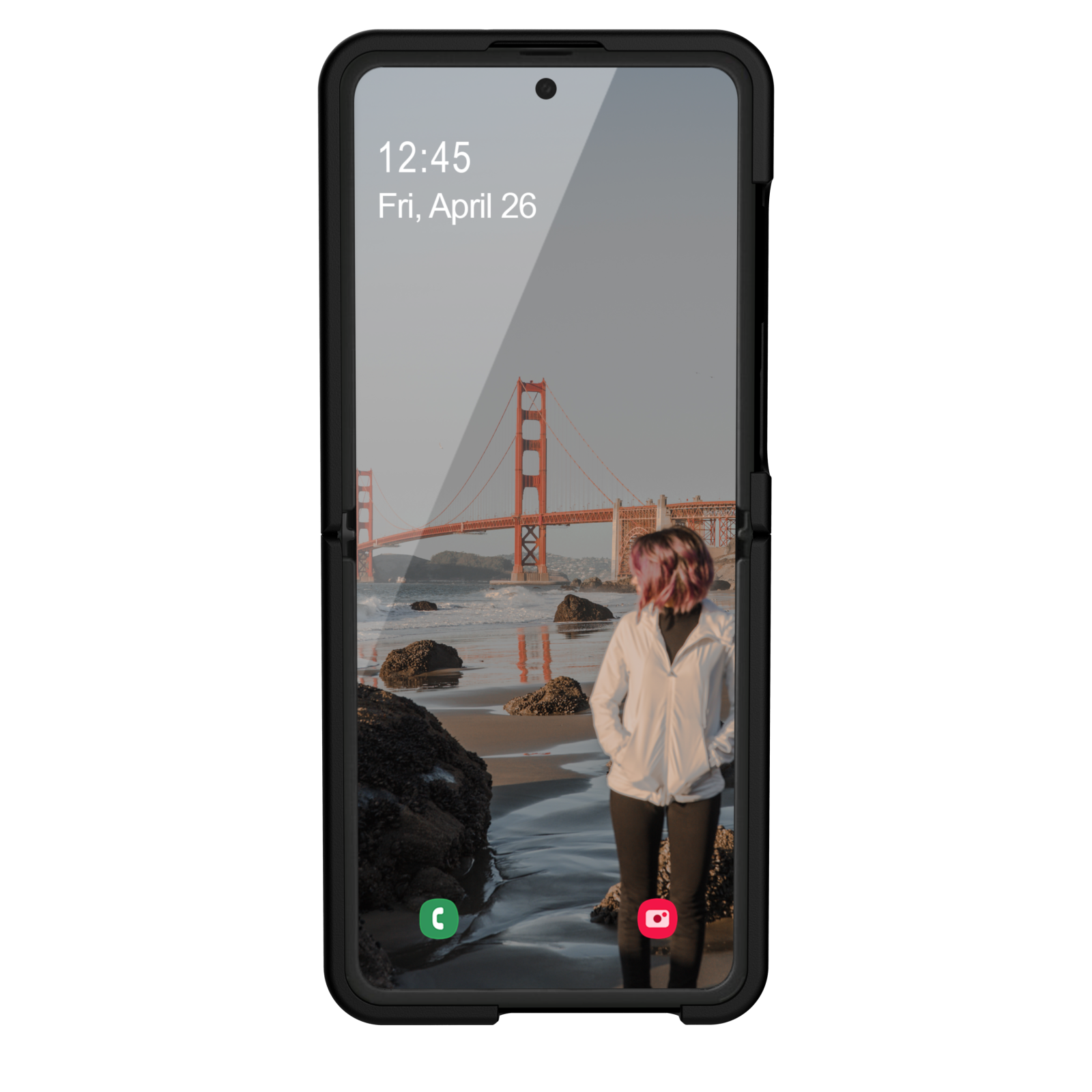 ỐP LƯNG CIVILIAN CHO SAMSUNG GALAXY Z FLIP - Black