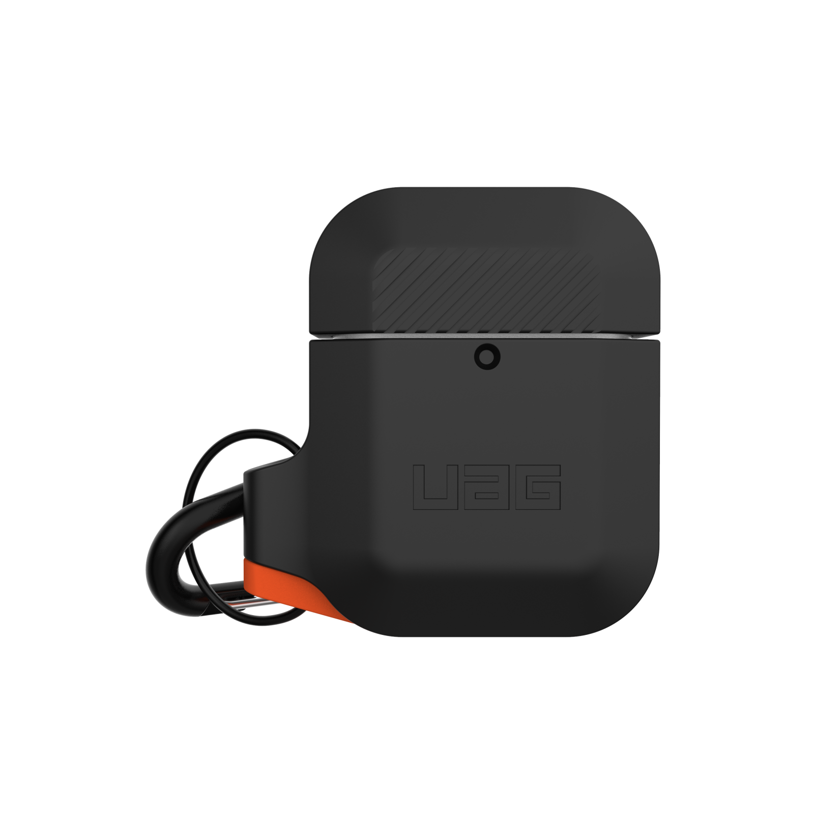 ỐP BẢO VỆ CHỐNG SỐC UAG SILICON CHO AIRPODS GEN 1/2 - Black/Orange