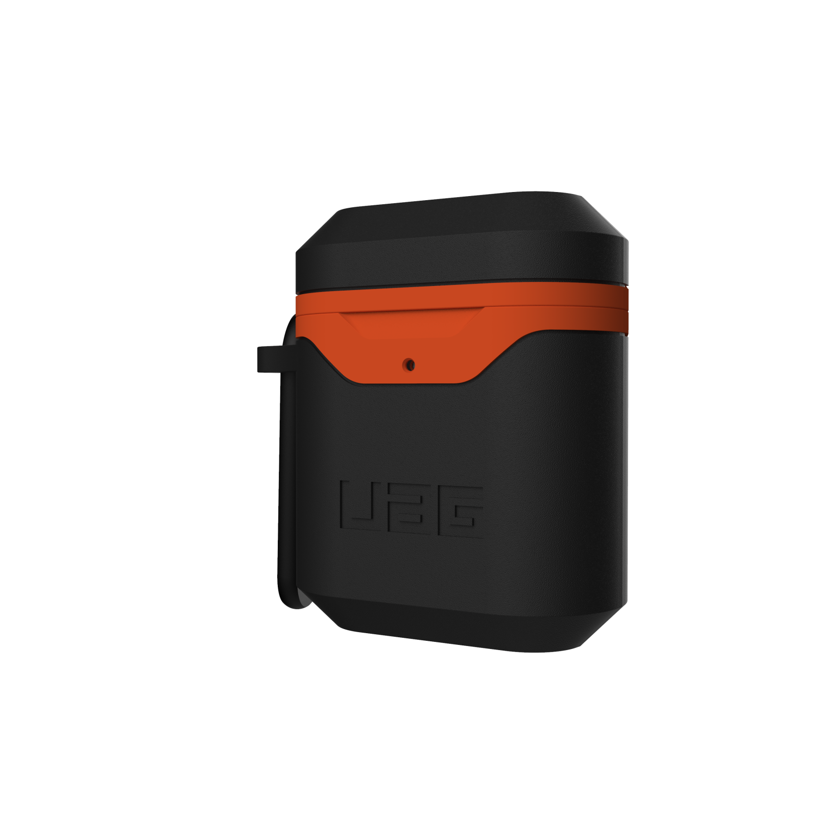 ỐP NHỰA CỨNG UAG HARD CASE V2 CHO AIRPODS GEN 1/2 - Black/Orange