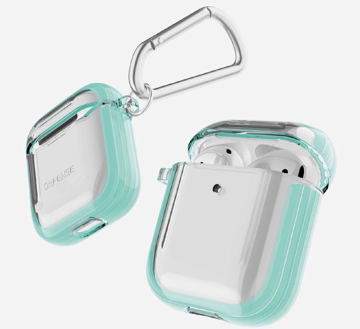 Ốp Airpods 1/2 Clear Chính Hãng Xdoria Defense - Mint