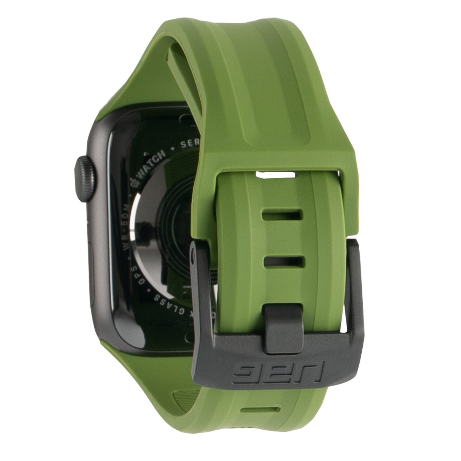 DÂY SILICON UAG SCOUT CHO ĐỒNG HỒ APPLE WATCH - Olive Drab