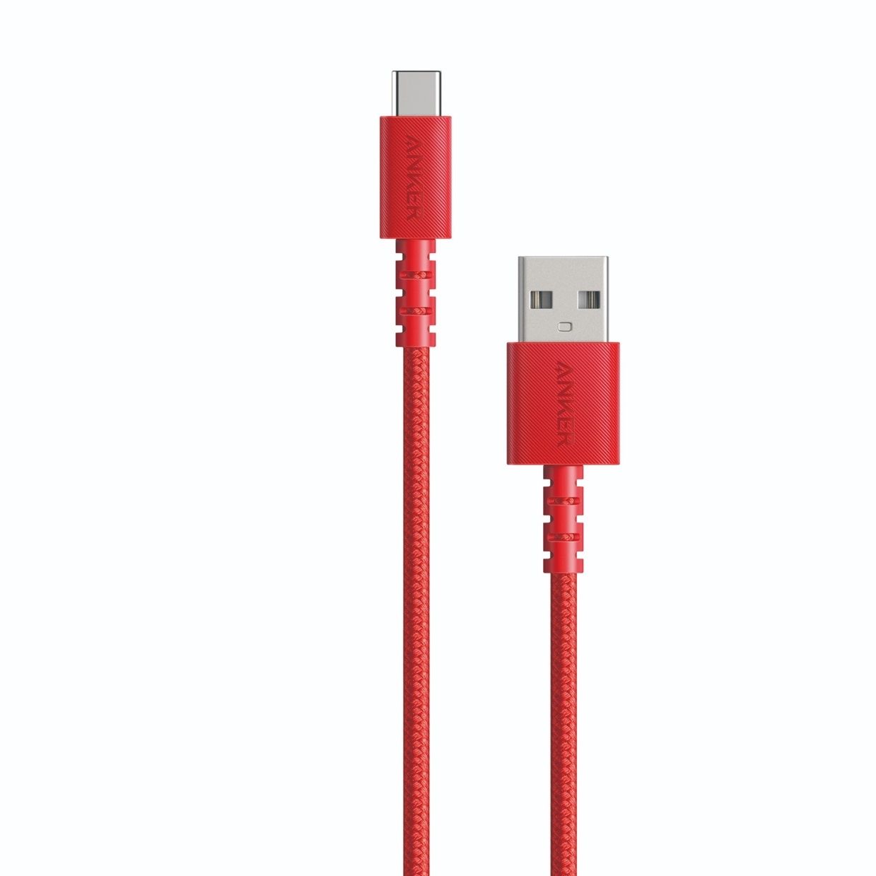 Cáp Type-C Anker PowerLine Select+ USB 2.0 dài 0.9m - Đỏ