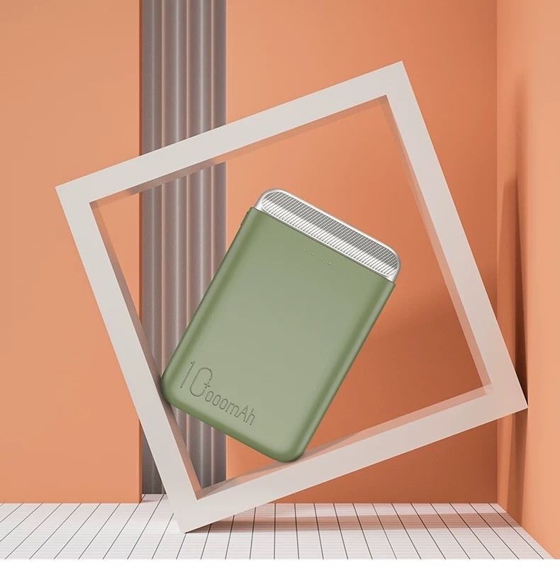 Pin sạc dự phòng Rock P71 Mini 10000 mAh - Hàng Chính Hãng