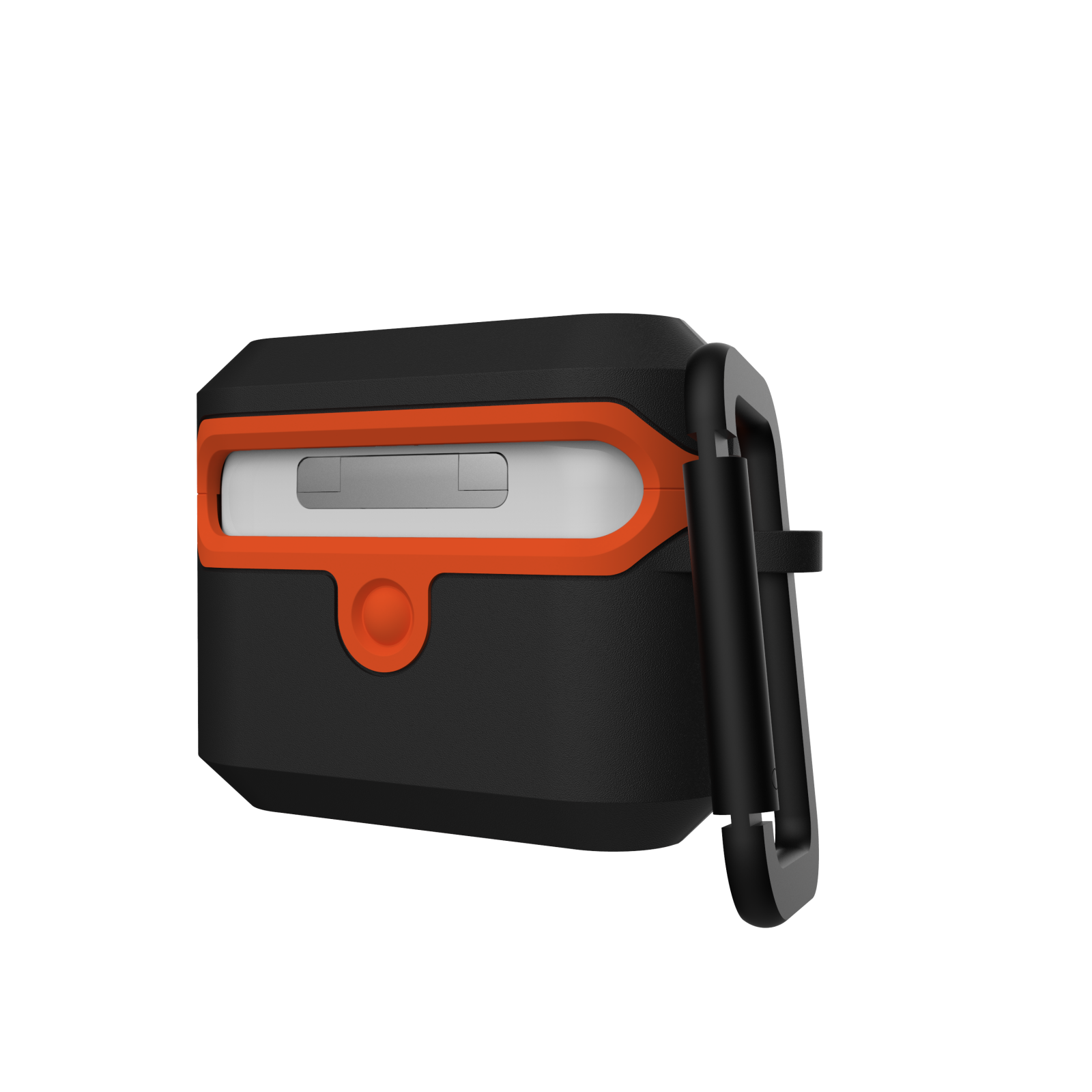 ỐP NHỰA CỨNG UAG HARD CASE V2 CHO AIRPODS PRO - Black/Orange
