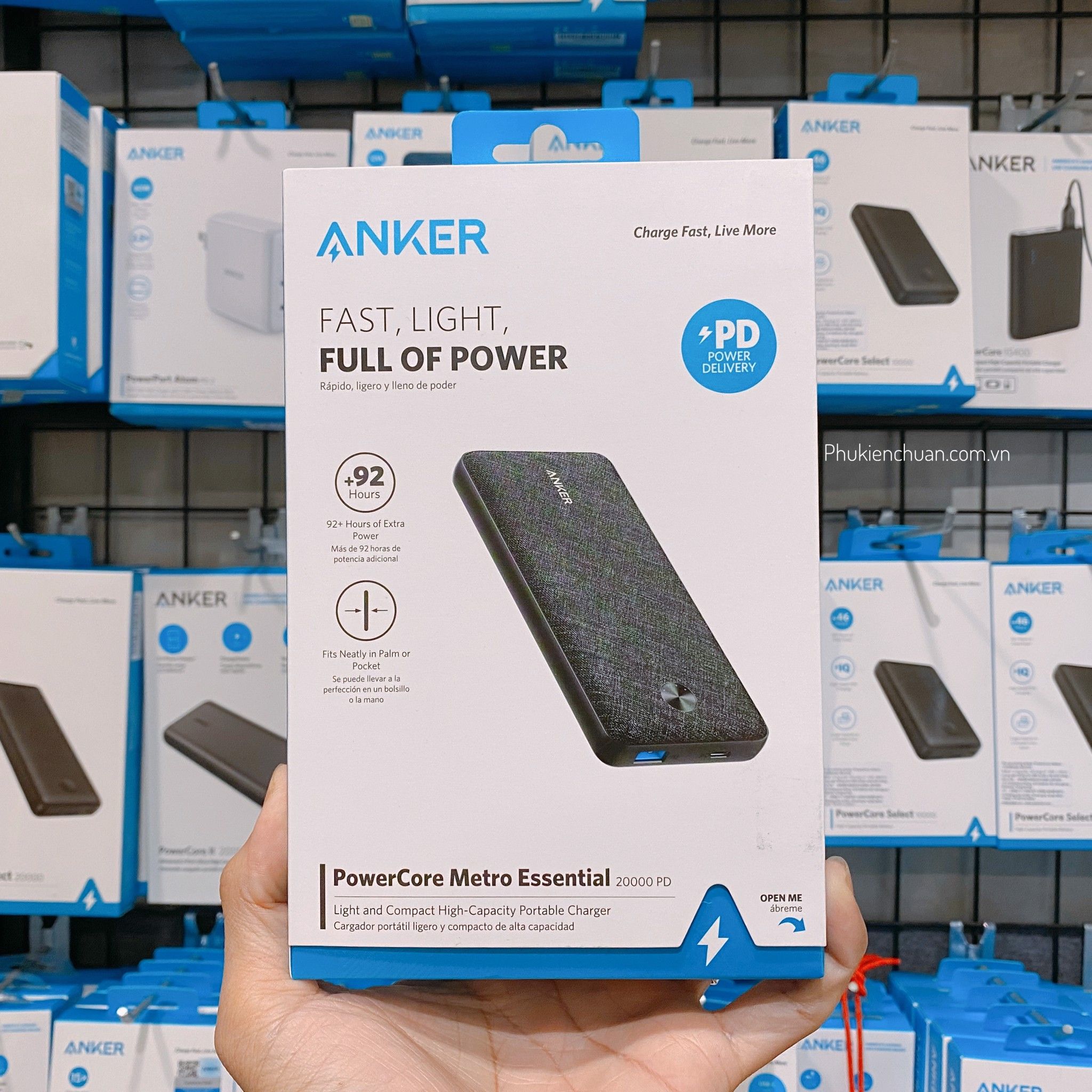 Pin Dự Phòng Anker PowerCore Essential 20000mAh PD
